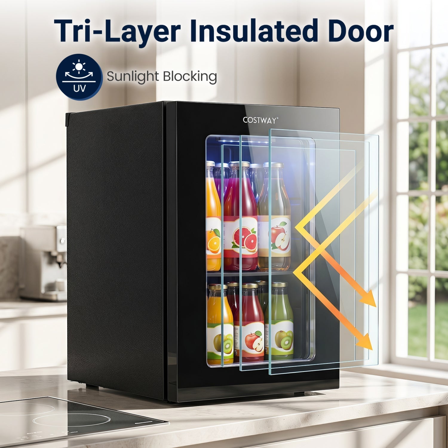24-Can Beverage Refrigerator