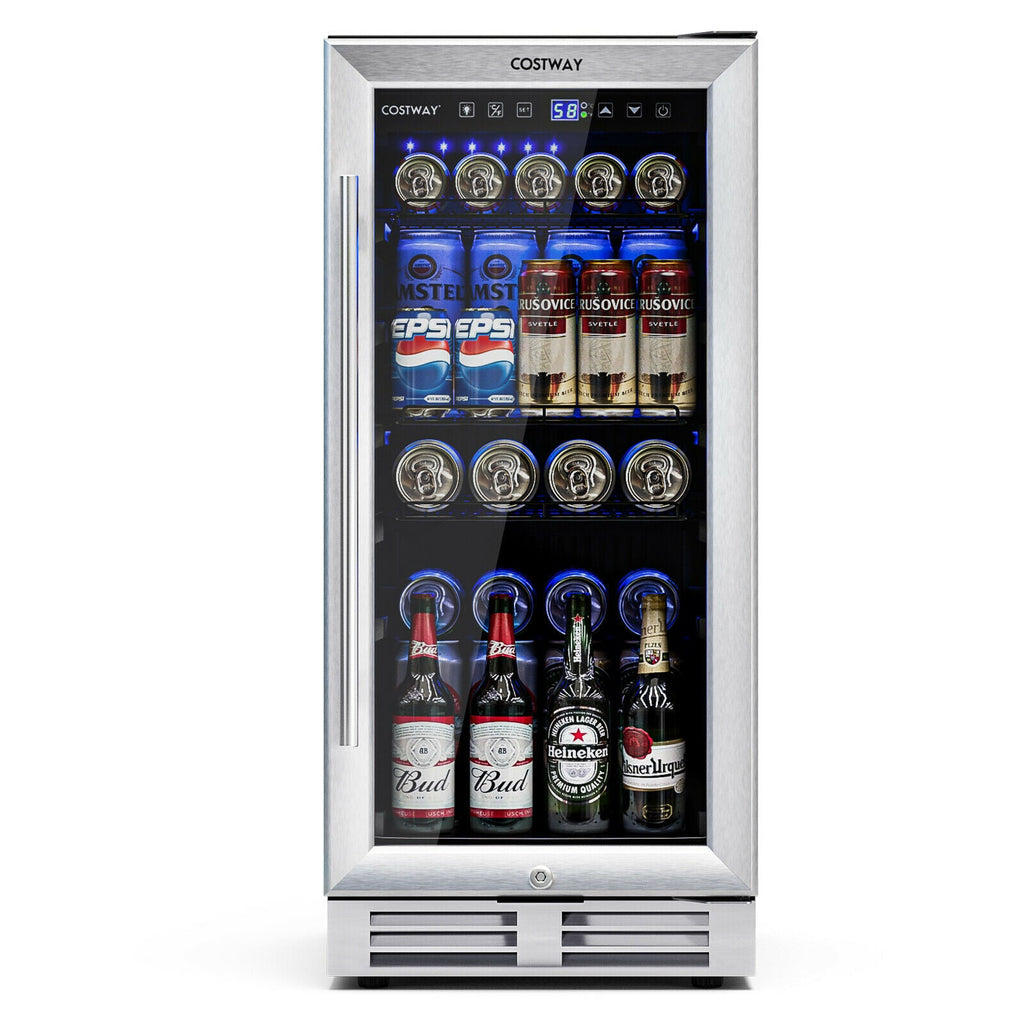 Costway 100-Can Beverage Cooler