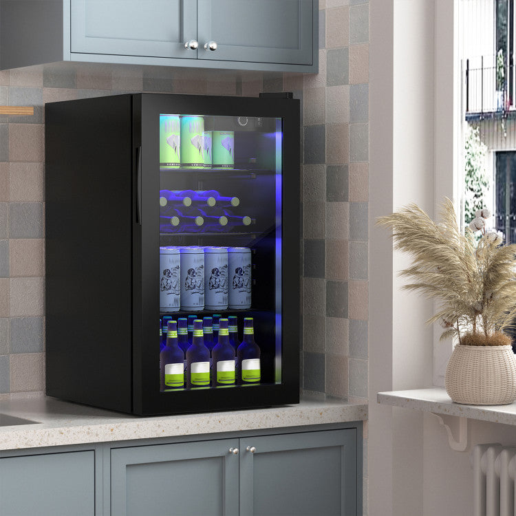 120-Can Beverage Refrigerator