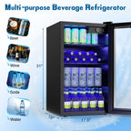 Costway 120-Can Beverage Fridge