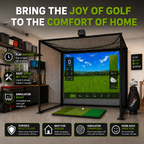 Yunic Golf Driving Cage and Impact Screen