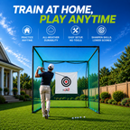 Golf Driving Practice Cage (Green)
