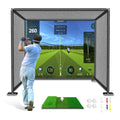 Yunic Golf Driving Cage and Impact Screen