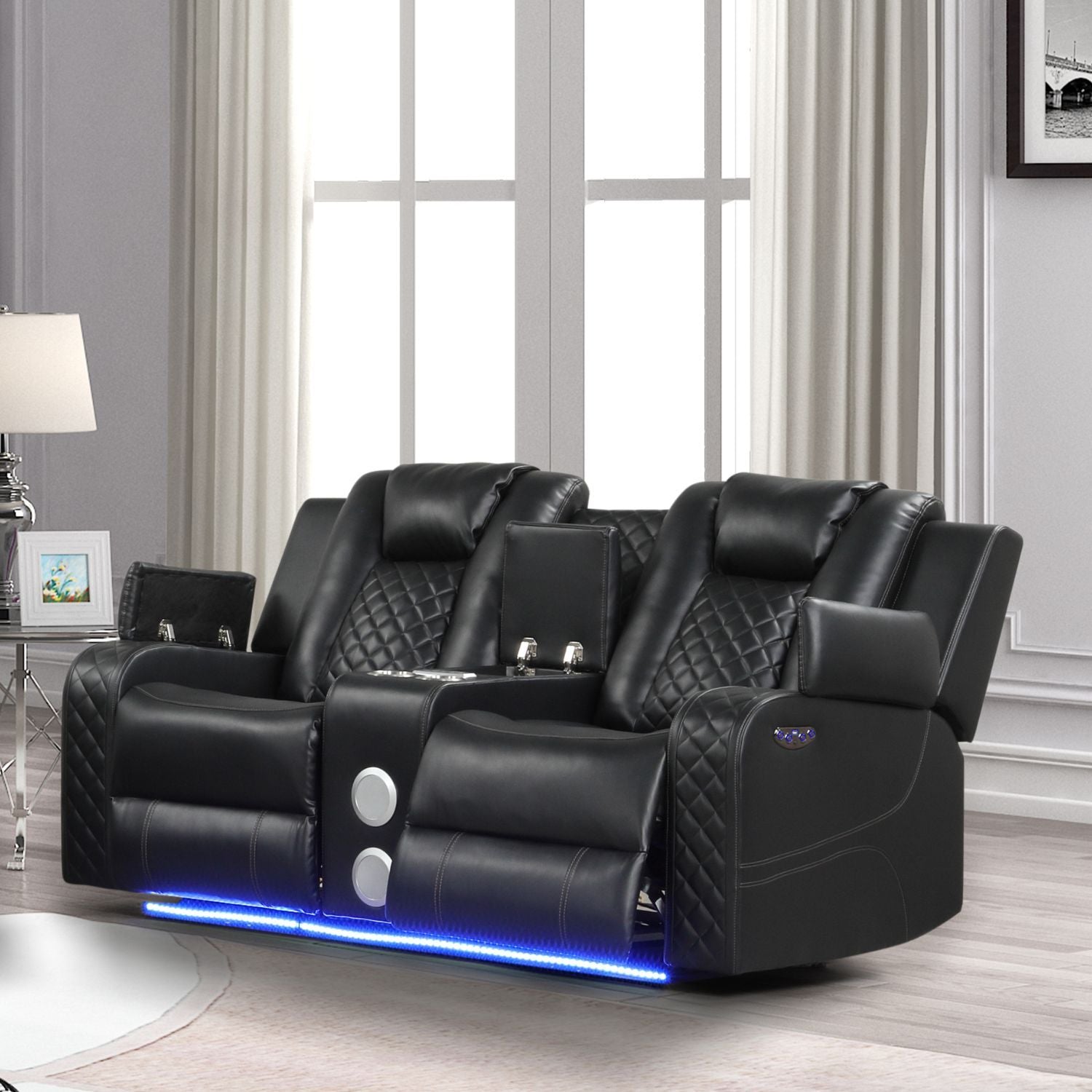 Benz Power Reclining Loveseat
