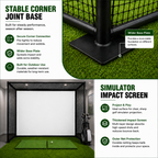 Yunic Golf Driving Cage and Impact Screen