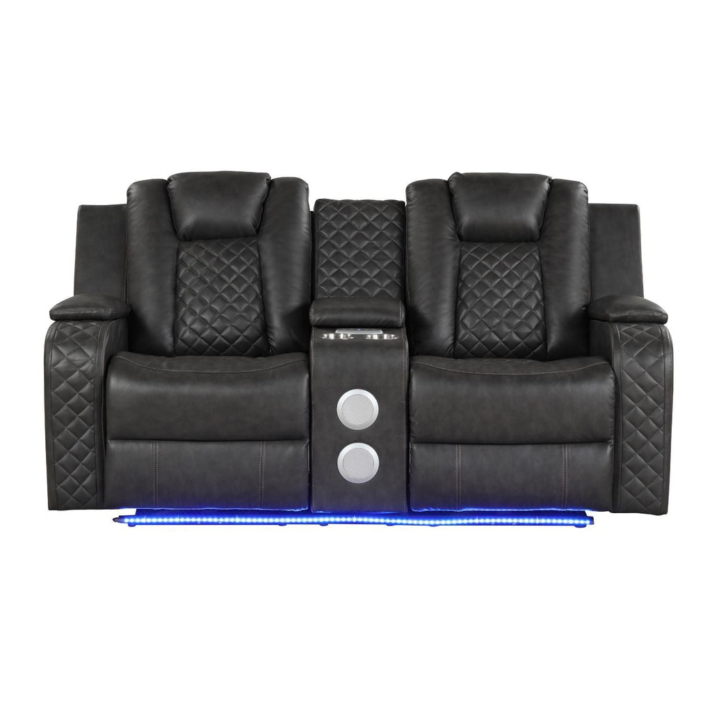 Benz Power Reclining Loveseat