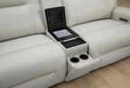 Atlas Fog 2-Piece Power Reclining Sofa Set