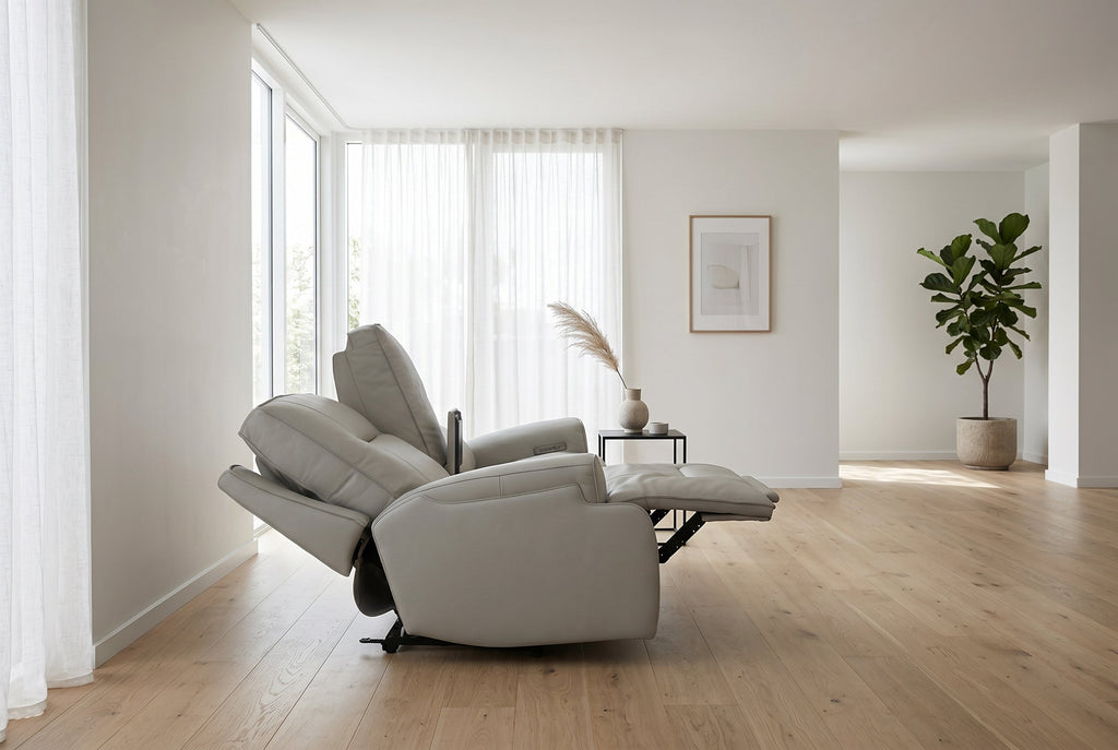 Atlas Fog 2-Piece Power Reclining Sofa Set