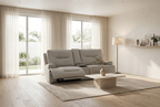 Atlas Fog Zero Gravity Power Reclining Sofa w/ Cooling Compartment