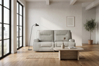 Atlas Fog Zero Gravity Power Reclining Sofa