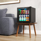 Costway Beverage Refrigerator 1.3 Cu. Ft.