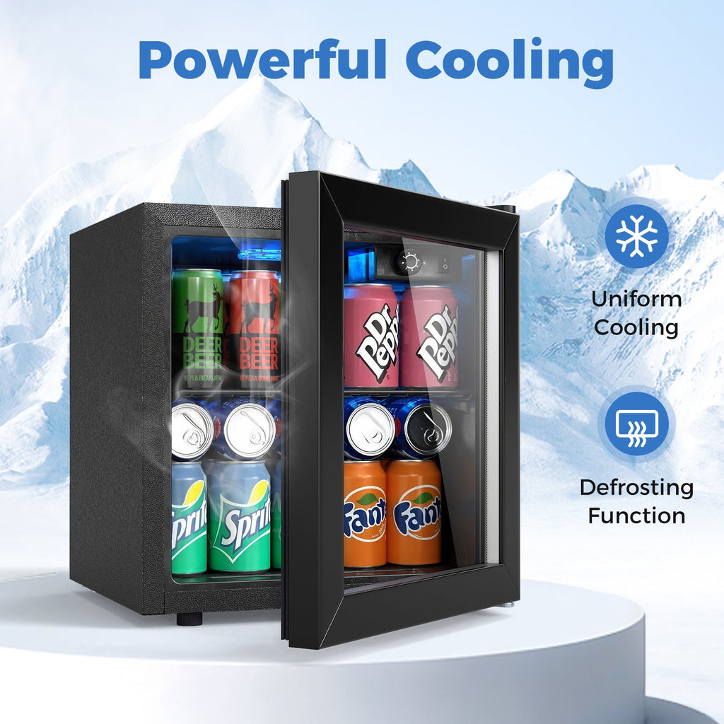 Costway Beverage Refrigerator 1.3 Cu. Ft.