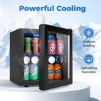 Costway Beverage Refrigerator 1.3 Cu. Ft.