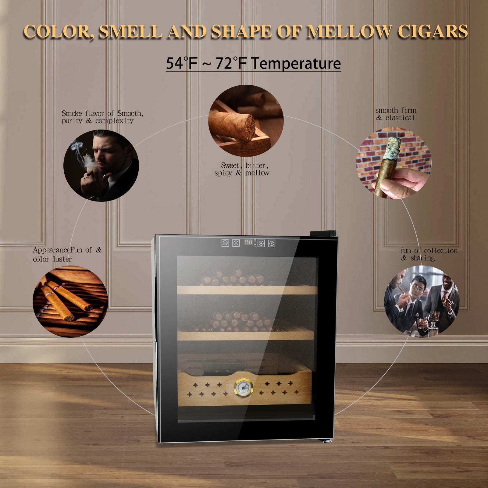 50L Cigar Humidor