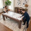 Driftwood Air Hockey & Ping Pong Table