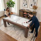 Driftwood Air Hockey & Ping Pong Table