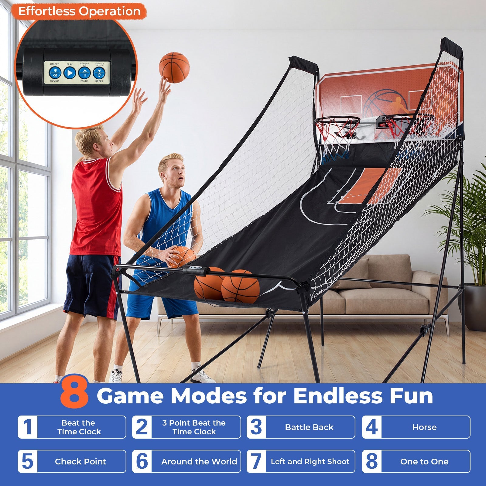 Arcade-Style Basketball Game