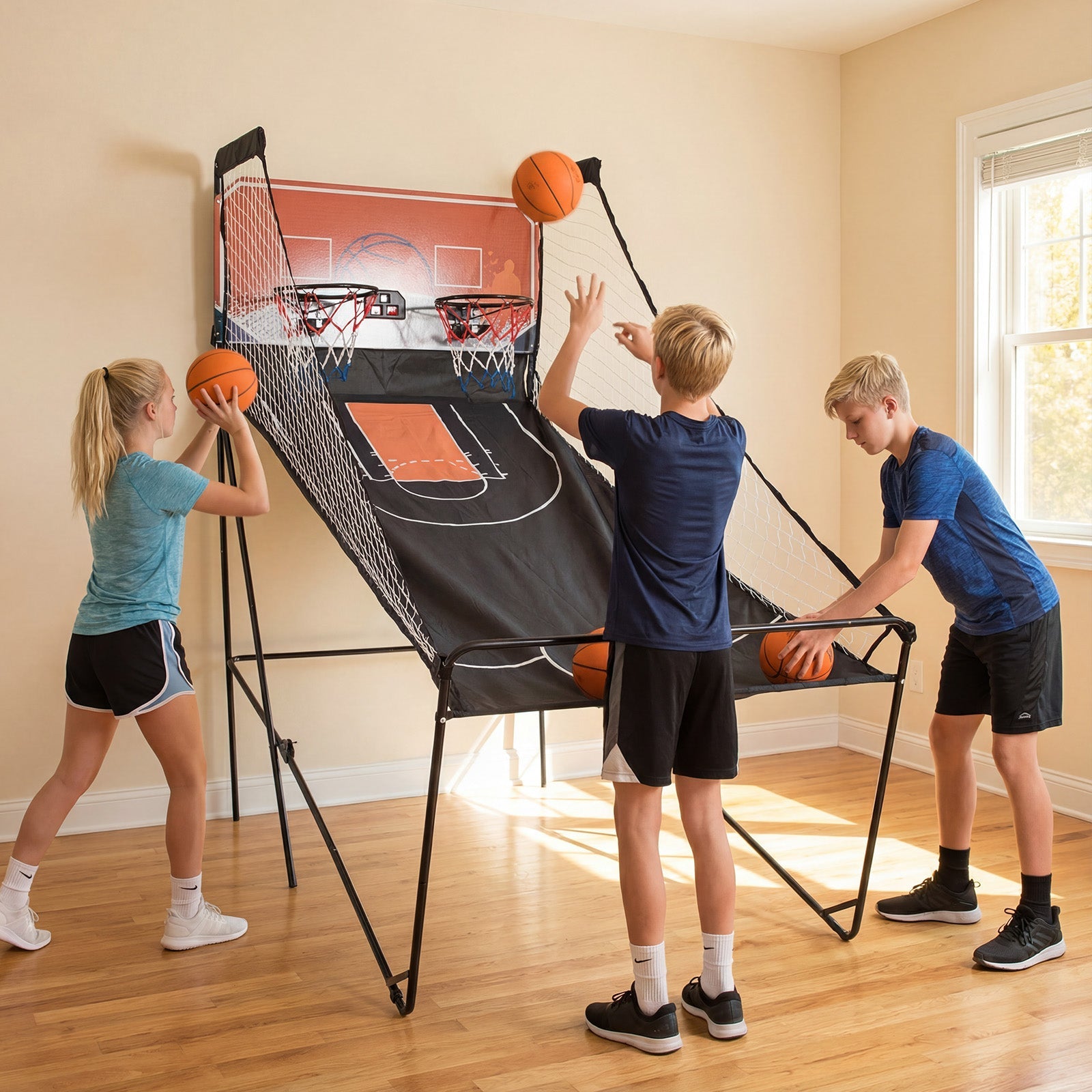Arcade-Style Basketball Game