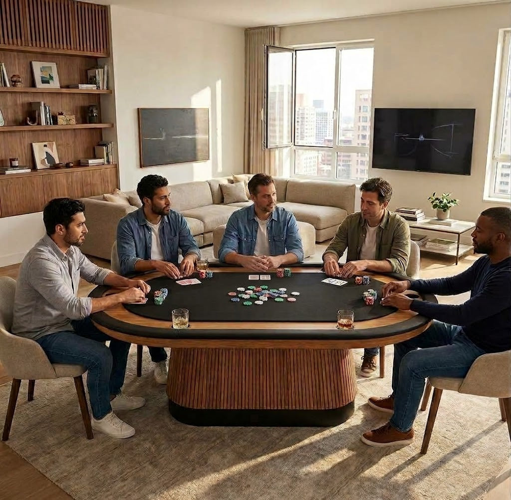 Prohibition 84in Poker Table