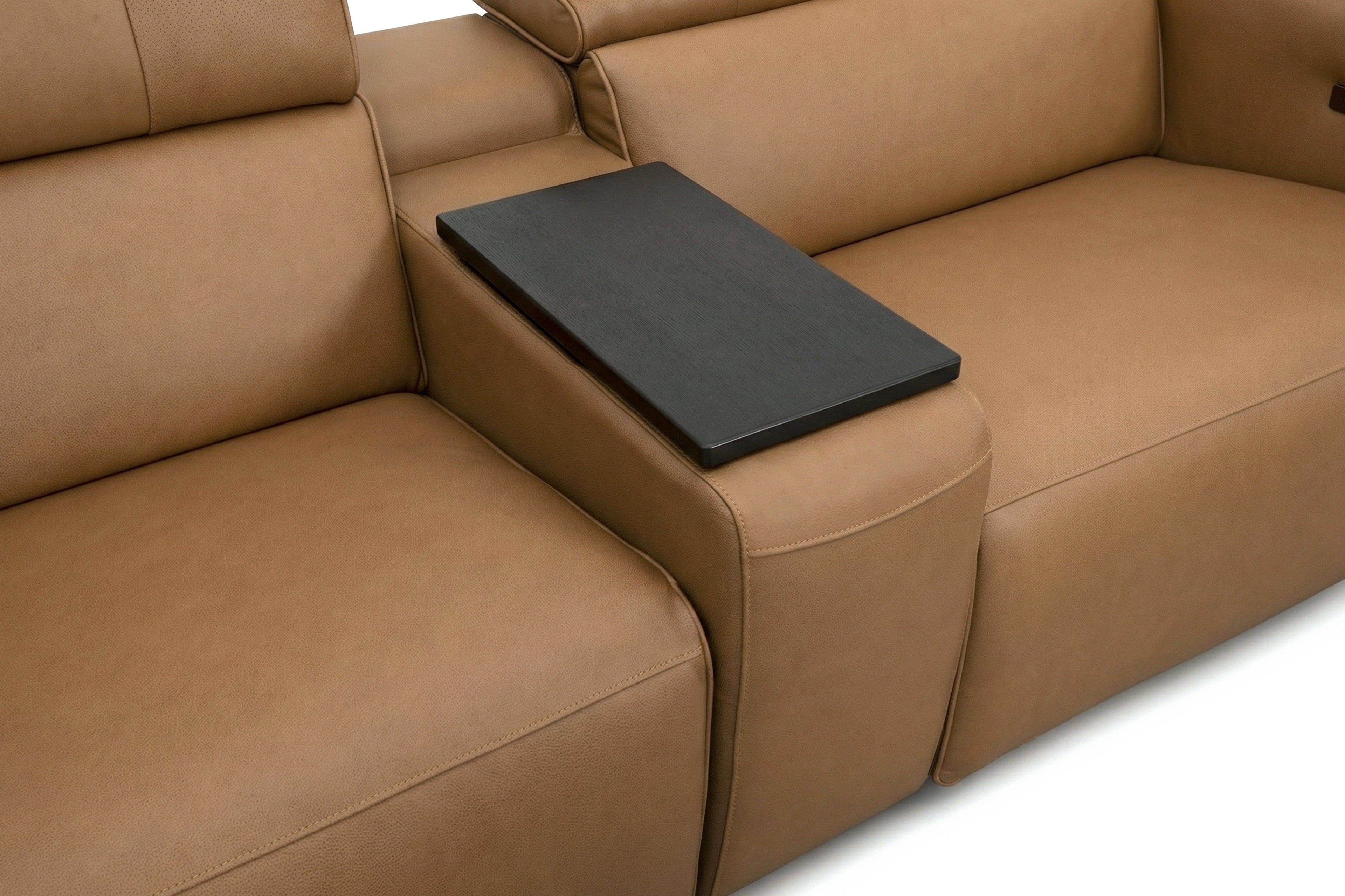 Viva Home Caramel 6-Piece Power Reclining Sectional