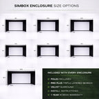 SimBox Golf Simulator Enclosure