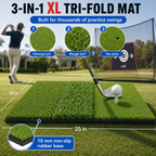Golf Driving Practice Cage (Green)